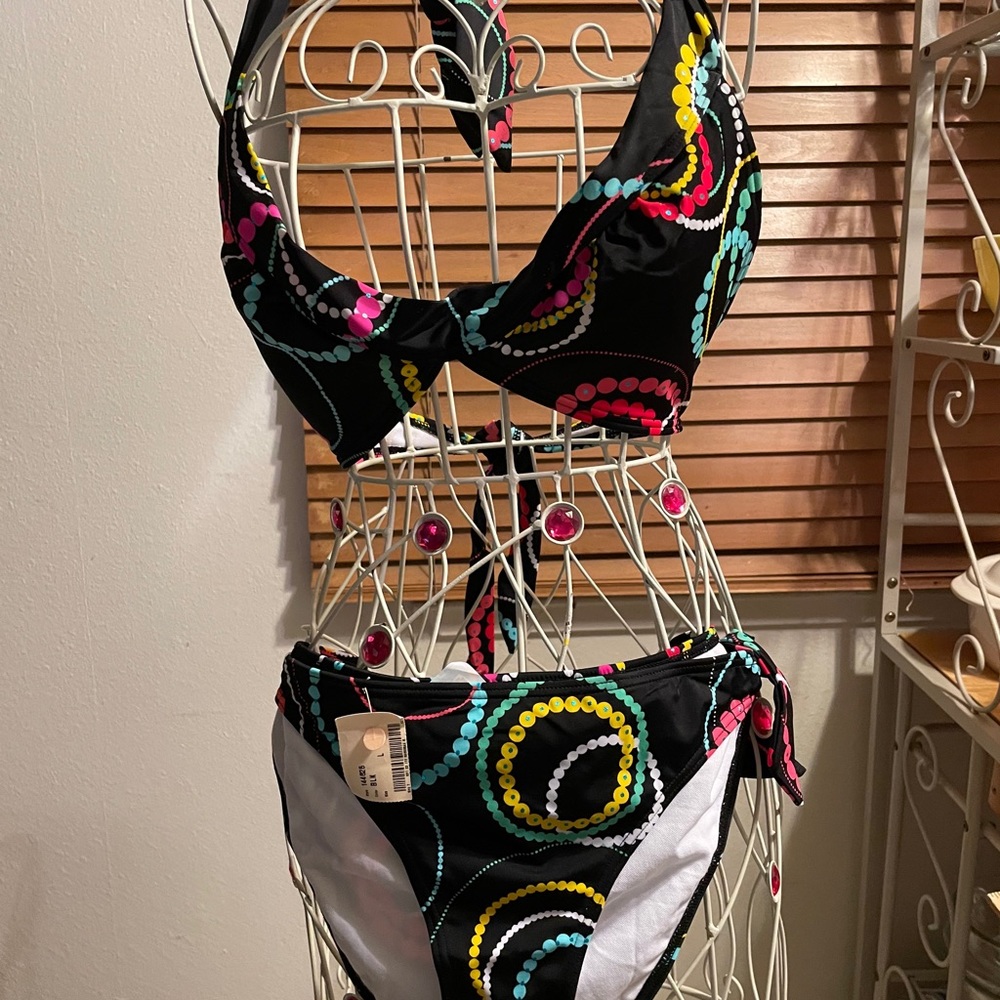 New Pool Party Large Bikini Swimwear...So Cute...
